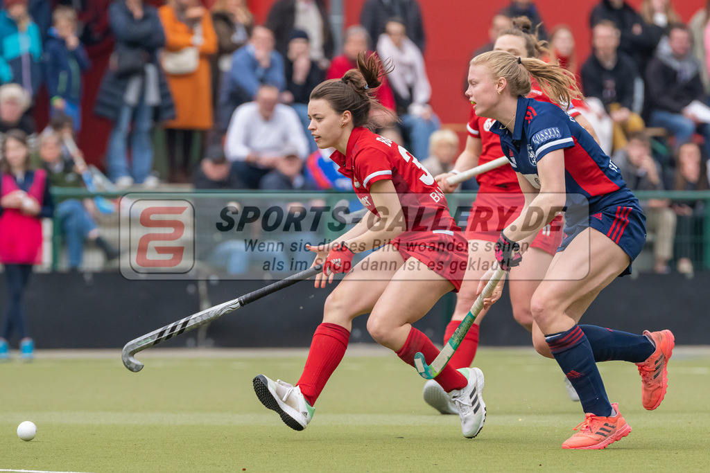 HK_20230416_107057 | 1. Bundesliga Damen Düsseldorfer HC - Rot-Weiss Köln am 16.4.2023 DHC Düsseldorf, Düsseldorf , Emma Boermanns ( Rot-Weiss Köln #33 )