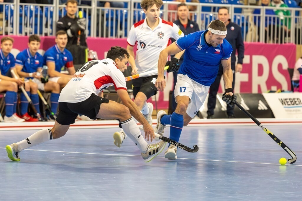 EuroHockey Indoor Championship 2026 in Heidelberg: Tschechien gegen Österreich (Vorrunde Pool A) | EuroHockey Indoor Championship 2026 in Heidelberg: Tschechien gegen Österreich (Vorrunde Pool A) - Realisiert mit Pictrs.com