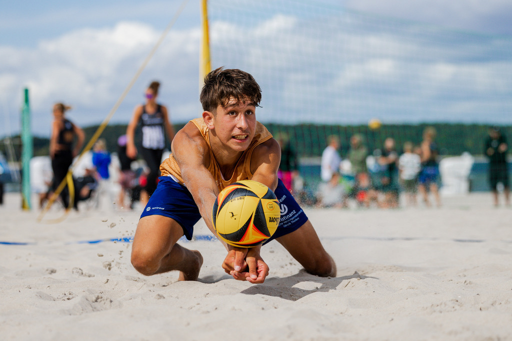 Beachvolleyball I Saison 2026 I Deutsche Meisterschaft U19 I 1. Tag | Jasper Lorenz Fotografie - Realisiert mit Pictrs.com