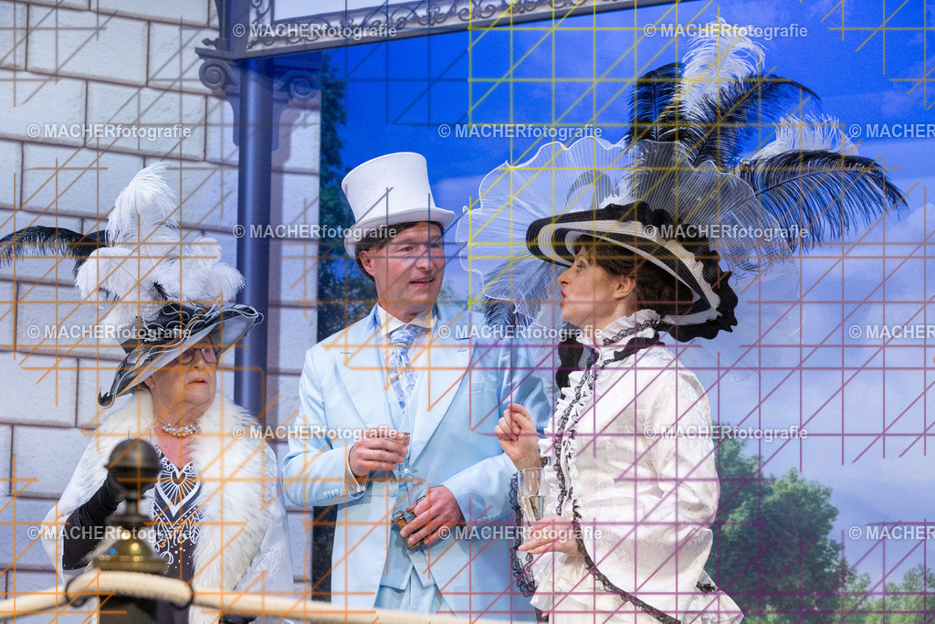 279_MFL-2025 | Portraitbilder von Regisseur; Darsteller; Techniker; Maske; Kostüme; Chor; Musiker; Bilderserie der Generalprobe und der Premierenvorstellung, Szenenbilder; Ausdrucksstudien; Bühnenüberblick; Bühnenkulissen; Pressefotos inkl. Redaktionsfoto Darstellergruppe.