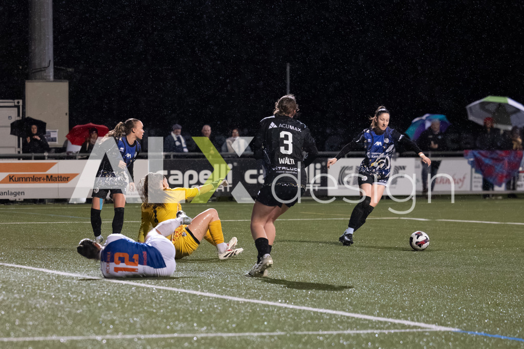 Fußball I Frauen I Saison 2025-2026 I AXA Women's Super League | Women I 14. Spieltag I Grasshoppers Club Zürich - FC Luzern I 14.02.2026 | 1 Lea Kramoviku (CH) (FC Luzern) – Tor - Realisiert mit Pictrs.com