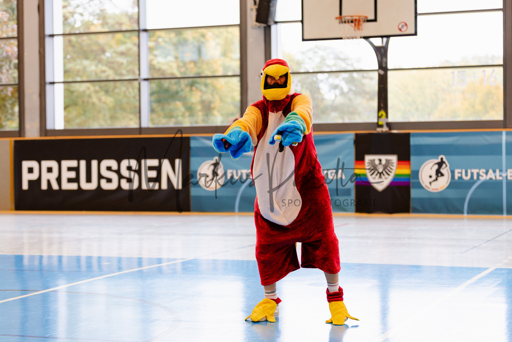 Futsal-Bundesliga, Saison 2025/2026, 4. Spieltag: SC Preußen Münster - SV Pars Neu-Isenburg | Futsal-Bundesliga, Saison 2025/2026, 4. Spieltag, SC Preußen Münster empfängt SV Pars Neu-Isenburg in der Universitäts-Sporthalle in Münster. Foto: sportfotografie.ms | Markus Paletta - Realisiert mit Pictrs.com