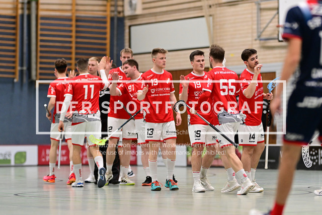 Floorball I Herren I Saison 2024-2025 I 2. FBL Herren Nord-West I 12. Spieltag I MTV Mittelnkirchen - SSF Dragons Bonn II I 037840 | Der Sportfotograf. - Realisiert mit Pictrs.com