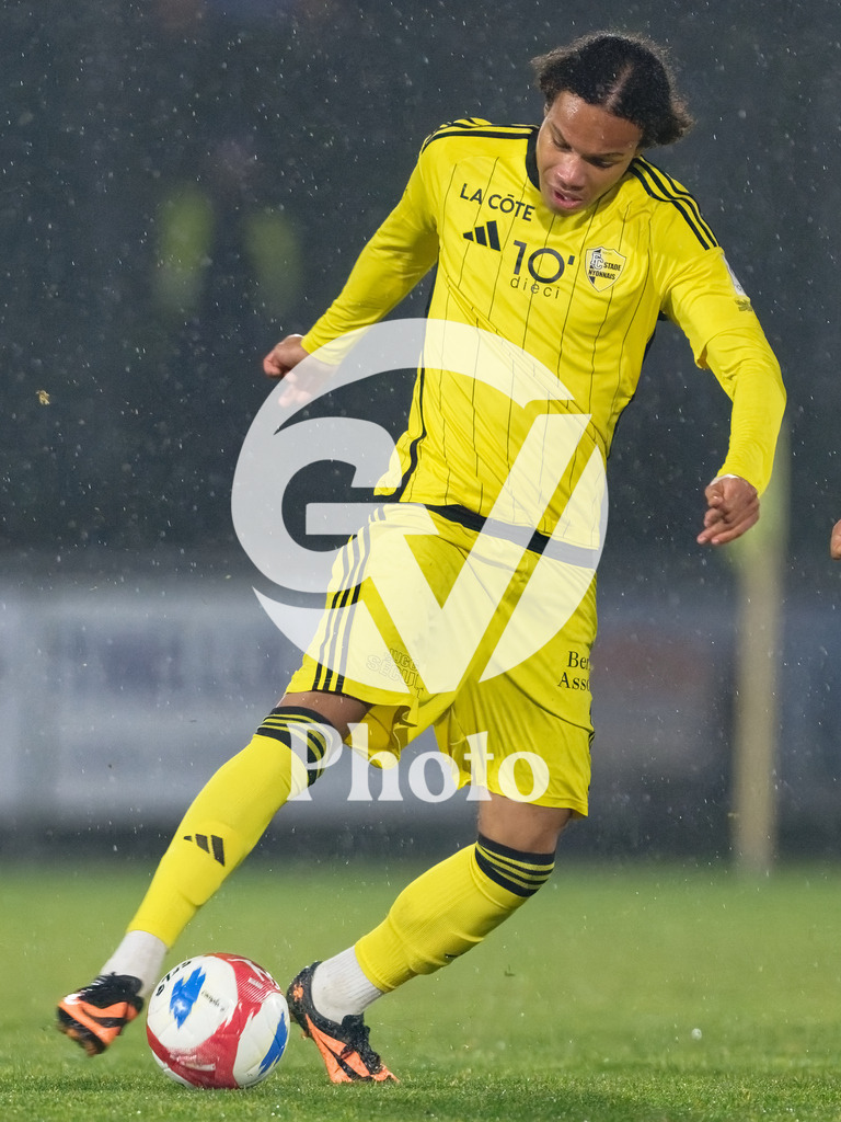 dieci Challenge League - FC Stade Nyonnais v Neuchatel Xamax FCS |  during the dieci Challenge League match between FC Stade Nyonnais and Neuchatel Xamax FCS at Centre sportif de Colovray in Nyon, Switzerland