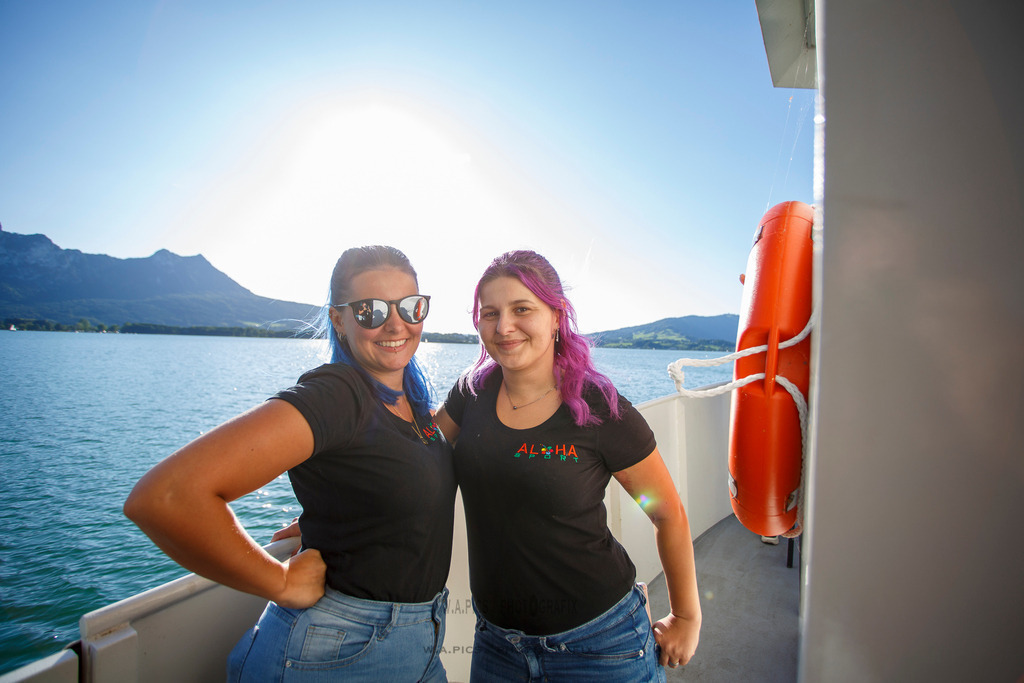 ..... | 06.09.2025, AUSTRIA, Mondsee, ALOHA TRI MONDSEE - Pastaparty , Image shows: Photo: WAPICS / Willdoner Andreas