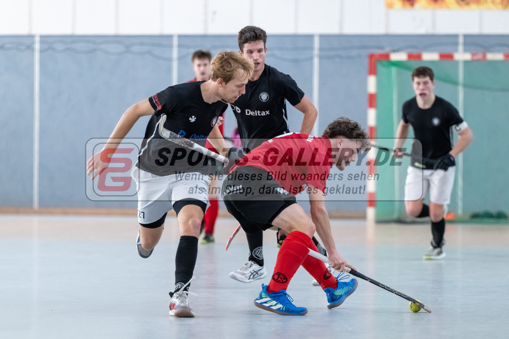 HK_20250202_102360 | 2. Bundesliga Halle Herren Club Raffelberg - Schwarz Weiss Köln am 2.2.2025 Halle am Raffelberg, Duisburg ,