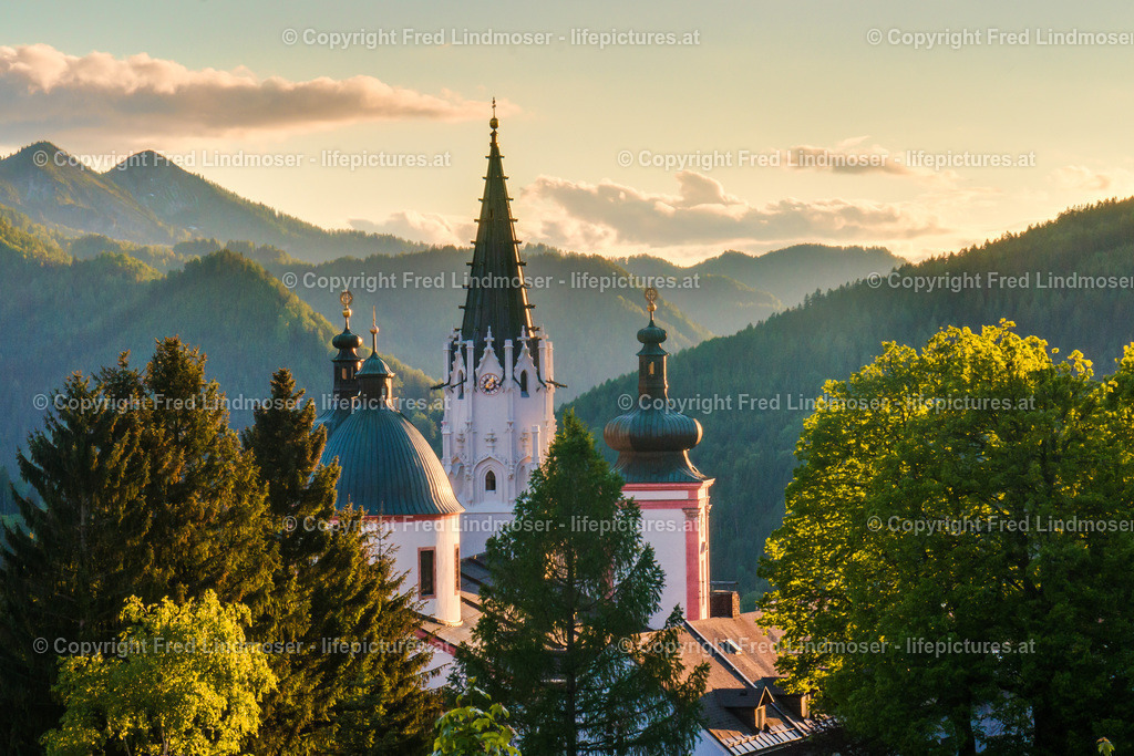 Basilika Mariazell Abendsonne_DSC00745 | Fotos und Fotoprodukte - Realisiert mit Pictrs.com
