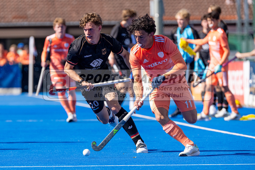 HK_20240628_102500 | MU18 Länderspiel Germany - Niederlande am 28.6.2024 Crefelder HTC, Krefeld ,