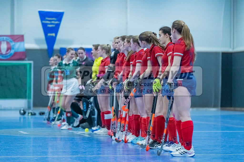 HK_20240303_109103 | Spiel um Platz 5 Deutsche Meisterschaft WU16 am 3.3.2024 Halle DHC, Düsseldorf ,