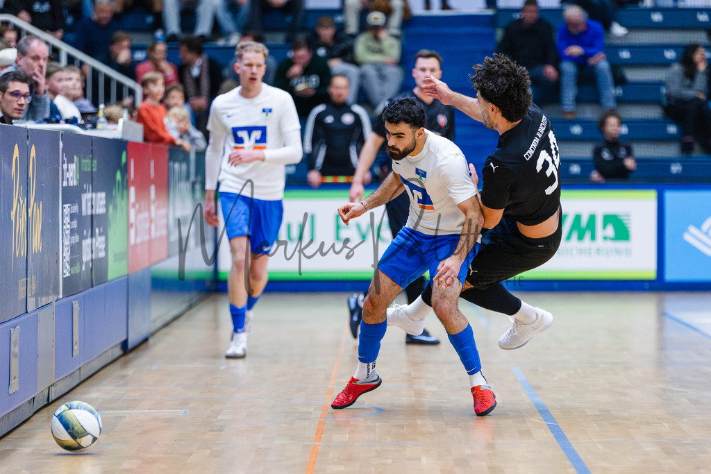 47. Stadtmeisterschaften im Hallenfußball 2025, Zwischenrunde, Zwischenrunde | Stadtmeisterschaften im Hallenfußball 2025, Zwischenrunde, Sporthalle Berg Fidel in Münster. Foto: sportfotografie.ms | Markus Paletta - Realisiert mit Pictrs.com