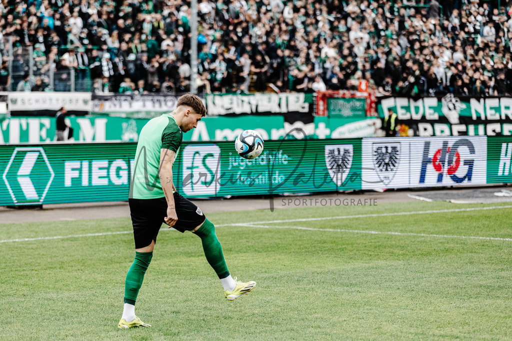 3. Liga, Saison 2023/24, 31. Spieltag: SC Preußen Münster - Dynamo Dresden | Münster, 30.03.2024: 3. Liga, 31. Spieltag, SC Preußen Münster gegen Dynamo Dresden im LVM-Preußenstadion in Münster. Foto: sportfotografie.ms | Markus Paletta - Realisiert mit Pictrs.com