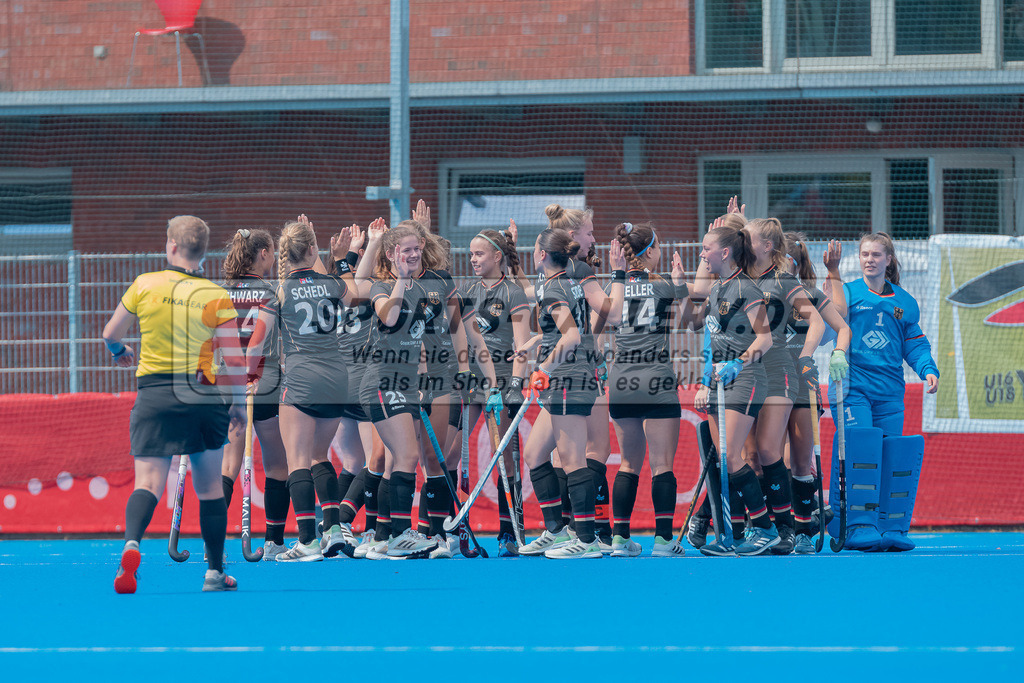 HK_20230710_2-12 | Euro Hockey WU18 France - Germany Championship Girls &amp; Boys am 10.7.2023 CHTC , Krefeld ,