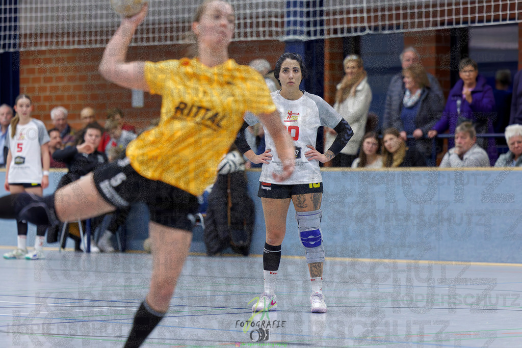 Frauen Oberliga Mitte (HHV); HSG Eibelshausen/Ewersbach - HSG Wettenberg II | Frauen Oberliga Mitte (HHV); HSG Eibelshausen/Ewersbach - HSG Wettenberg II am 13.12.2025 in Steinbrücken (Sporthalle am Hammerweiher)Photo © 2025 - Jörg Heinrich - Realisiert mit Pictrs.com