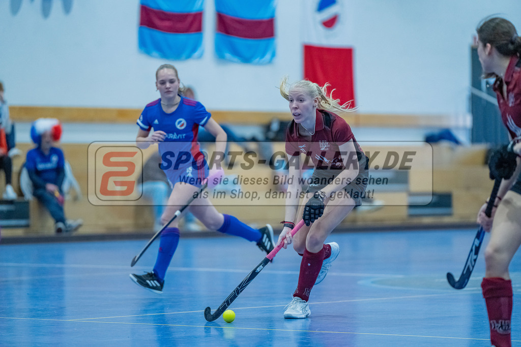 HK_20240303_109017 | Spiel um Platz 7 Deutsche Meisterschaft WU16 am 3.3.2024 Halle DHC, Düsseldorf ,