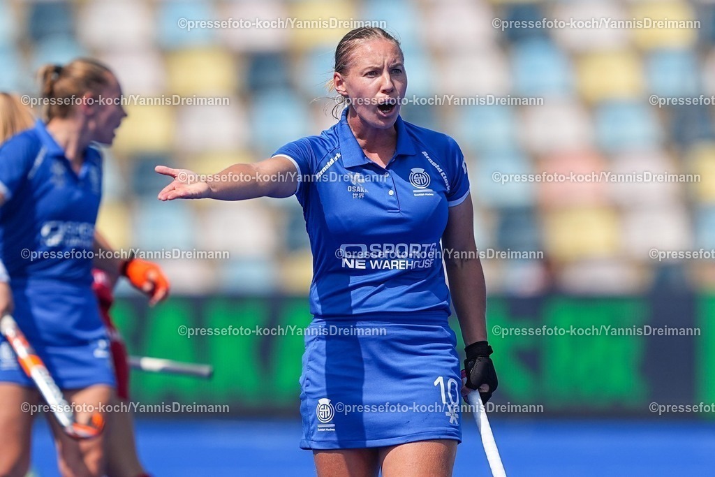 xydrx13082502022 | 13.08.2025, xydrx, Frauen EuroHockey Championship 2025, Gruppenphase, Gruppe B, Belgien - Schottland, Sparkassenpark Mönchengladbach: Sarah Robertson (SCO #10)
