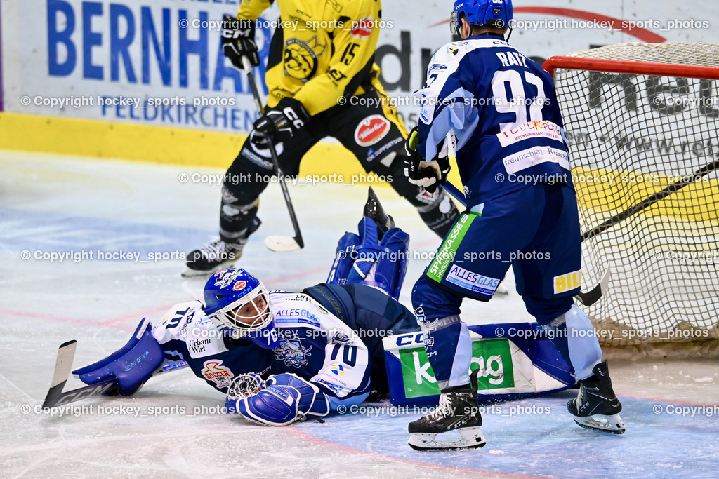 ESC Steindorf vs. MET PHOTOVOLTAIK HORNETS SPITTAL | #70 Moser Lukas ESC Steindorf, #92 Ratz Patrick ESC Steindorf, ESC Steindorf vs. MET PHOTOVOLTAIK HORNETS SPITTAL, ESC Steindorf vs. MET PHOTOVOLTAIK HORNETS SPITTAL am 26.10.2024 in Steindorf (Ossiachersee Halle), Austria, (Photo by Bernd Stefan)