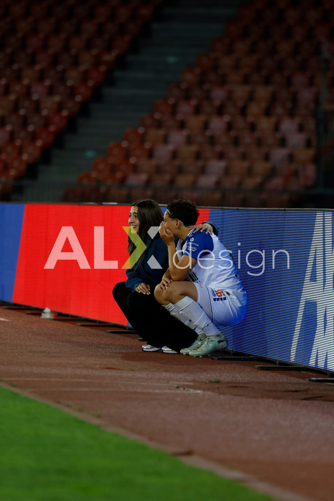 GC Zürich vs FC Zürich - AXA Women’s Super League Playoffs - Stadion Letzigrund | EMANUELA PFISTER of Grasshopper Club Zürich after the AXA Women’s Super League Playoffs quarter-final second leg between GC Zürich and FC Zürich at Stadion Letzigrund, Zurich, Switzerland. - Realisiert mit Pictrs.com