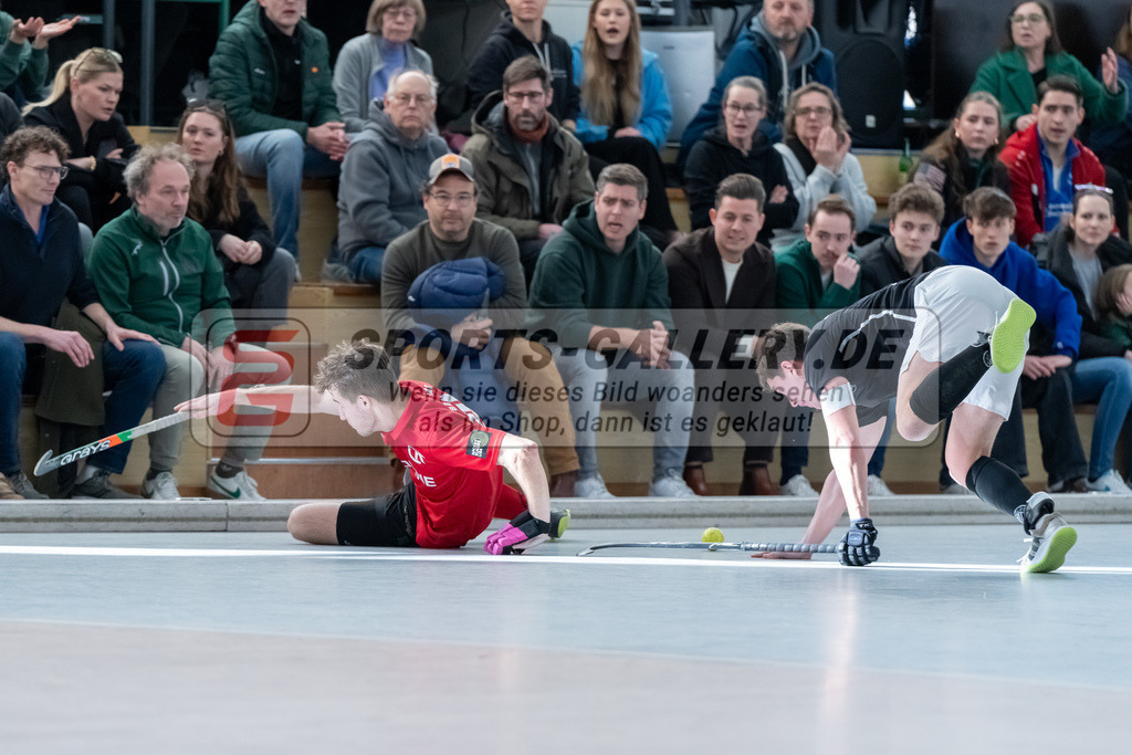 HK_20250202_102418 | 2. Bundesliga Halle Herren Club Raffelberg - Schwarz Weiss Köln am 2.2.2025 Halle am Raffelberg, Duisburg ,