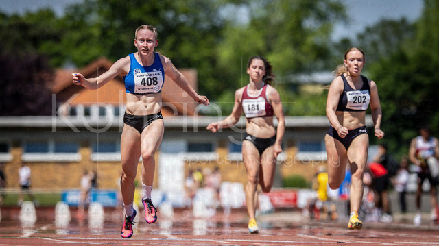 B&amp;S Kurpfalz Gala; Weinheim, 23.05.2026 | WEINHEIM, GERMANY - MAY 24: Pauline Zoll (GER/VfL Sindelfingen) during the B&amp;S Kurpfalz Gala am 23.05.2026 at the  Sepp-Herberger-Stadium in Weinheim (Baden-Wuerttemberg / Germany).