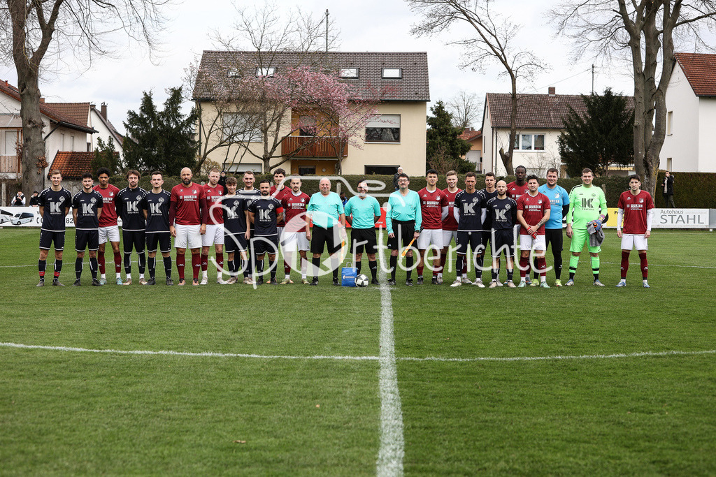 BC Aichach - FC Affing | Linienrichter Peter FRITZ winkt heute sein 1500tes Spiel an der Linie