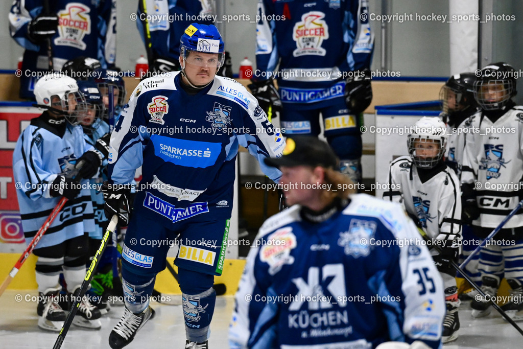 ESC Steindorf vs. MET PHOTOVOLTAIK HORNETS SPITTAL | #64 Stichauner Fabian ESC Steindorf, ESC Steindorf vs. MET PHOTOVOLTAIK HORNETS SPITTAL, ESC Steindorf vs. MET PHOTOVOLTAIK HORNETS SPITTAL am 26.10.2024 in Steindorf (Ossiachersee Halle), Austria, (Photo by Bernd Stefan)