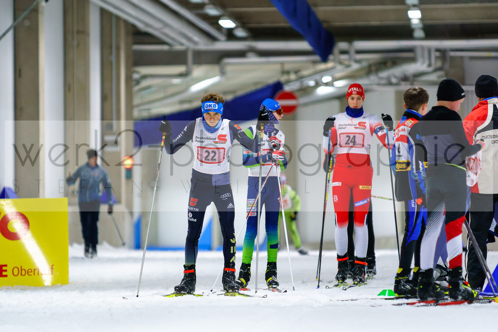 Testwettkampf Oberhof | Skihalle Oberhof am 14. Januar 2023