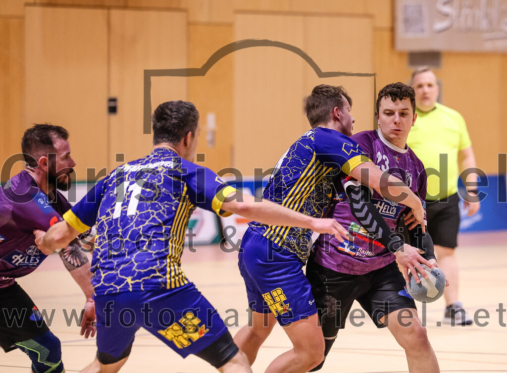 2024-12-14_115_SpVgg_Altenerding_gegen_MTV_Pfaffenhofen | Erding, Deutschland, 14.12.2024:Handball, Bezirksoberliga Männer 2024 / 2025, 10. Spieltag, SpVgg Altenerding gegen MTV Pfaffenhofen, Endergebnis: 32:30Moritz Sturm (SpVgg Altenerding, #23)Foto: Christian Riedel / fotografie-riedel.net