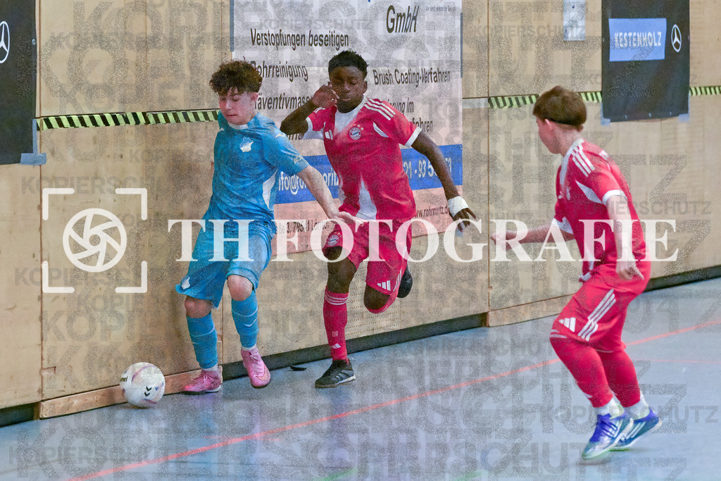 GER, TSG Hoffenheim - FC Bayern München, Fussball, U14 Hallenturnier, PS-Immo-Cup 2026, 18.01.2026 | TSG Hoffnheim, FCB