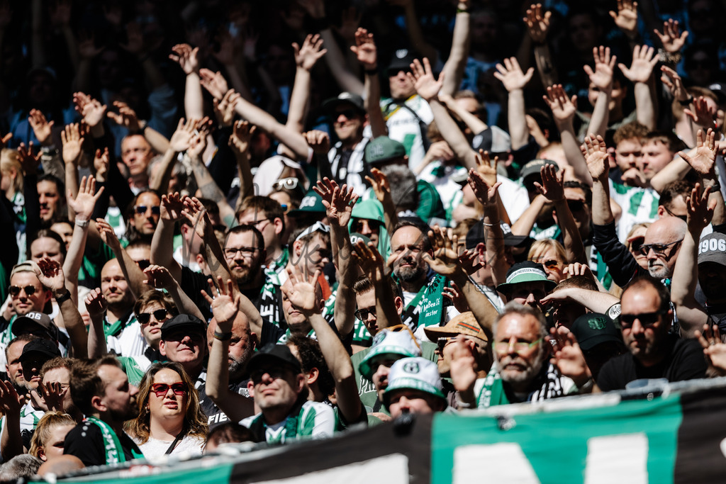 2. Bundesliga, Saison 2024/25, 28. Spieltag: Fortuna Düsseldorf - SC Preußen Münster | Düsseldorf, 05.04.2025: 2. Bundesliga, 28. Spieltag, Fortuna Düsseldorf gegen SC Preußen Münster in der Merkur Spiel-Arena in Düsseldorf. Foto: sportfotografie.ms | Markus Paletta - Realisiert mit Pictrs.com