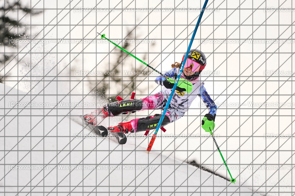 ALP4534_KinderCup-SL_STMK_Strallegg_Woelfl Emelie | Raiffeisen KINDERCUP Alpin, SLALOM auf der JogllandStreif in Strallegg am So 23. Februar 2025. Veranstaller: Steirischer Skiverband (5000). Skiunion Strallegg (5197).