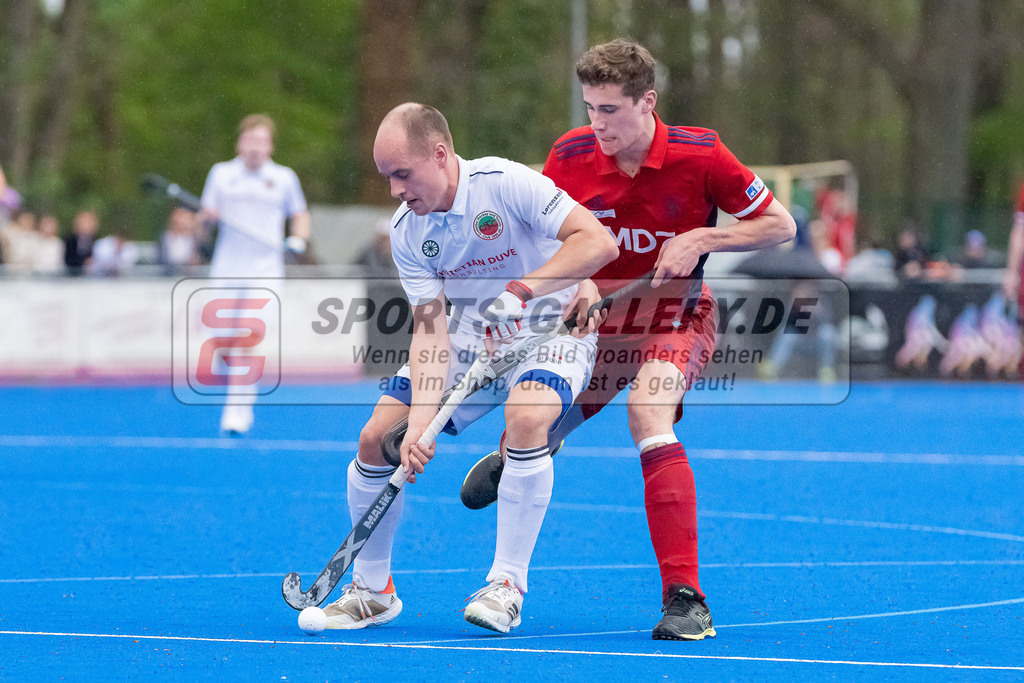 HK_20230422_107251 | 1. Bundesliga Herren Crefelder HTC - Düsseldorfer HC am 22.4.2023 Krefelder HTC ( CHTC ), Krefeld , Ehling Jonathan ( Crefelder HTC #22 )