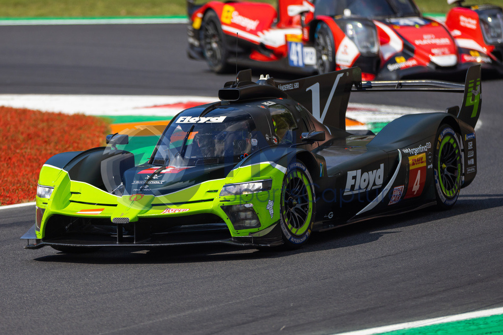 Trainproduction-20230708-0009 | MONZA,ITALY,08.Jul.23 - MOTORSPORTS - WEC, FIA World Endurance Championships, 6h of Monza, Autodromo Monza. Image shows Joao Paulo de Oliveira (BRA), Esteban Guerrieri (ARG) and Tristan Vautier (FRA/ Floyd Vanwall Racing Team). Photo: Trainproduction / Matthias Trinkl