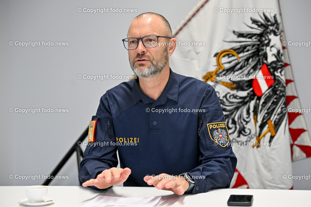 Andreas Pilsl_ Landespolizeidirektor Ooe_ 28.12.2023-24 | 28.12.2023, Landespolizeidirektion Oberoesterreich, AUT, Andreas Pilsl, im Bild Andreas Pilsl (Landespolizeidirektor Ooe)