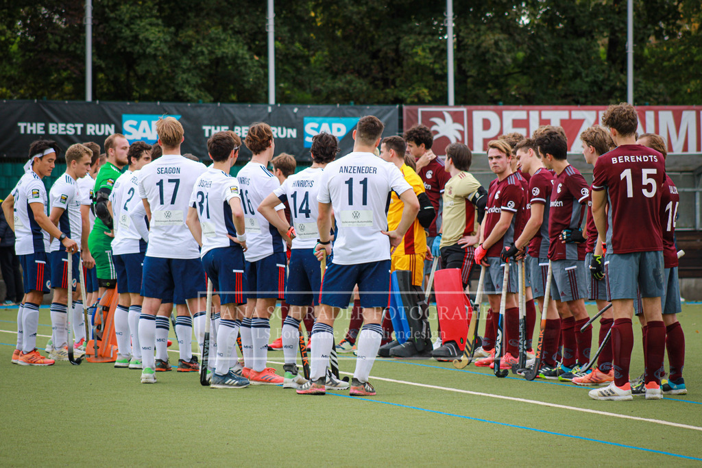 Begrüßung Mannheimer HC - Münchner Sportclub , Saison 2022/2023 | lanaschraderfotografie - Realisiert mit Pictrs.com