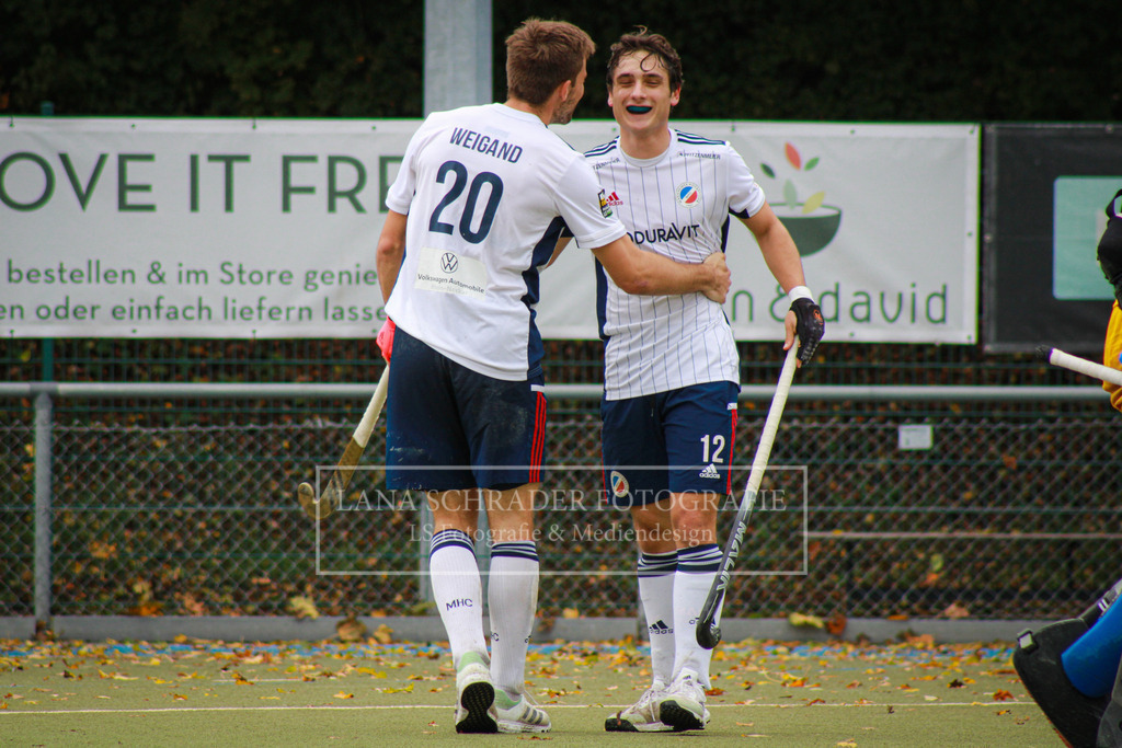 Justus Weigand , Erik Kleinlein , Mannheimer HC - Münchner Sportclub , Saison 2022/2023 | lanaschraderfotografie - Realisiert mit Pictrs.com