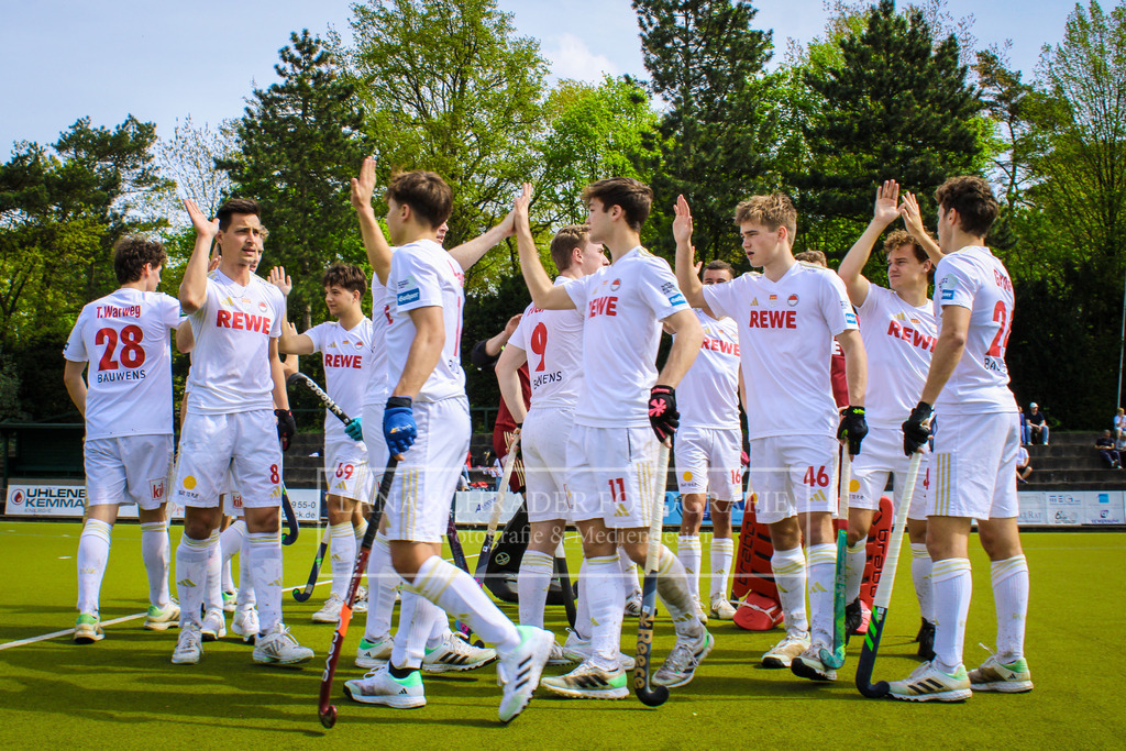 Bundesliga Herren HTC Uhlenhorst Mülheim - Rot-Weiß Köln 13.04.24 Mülheim-049 | lanaschraderfotografie - Realisiert mit Pictrs.com
