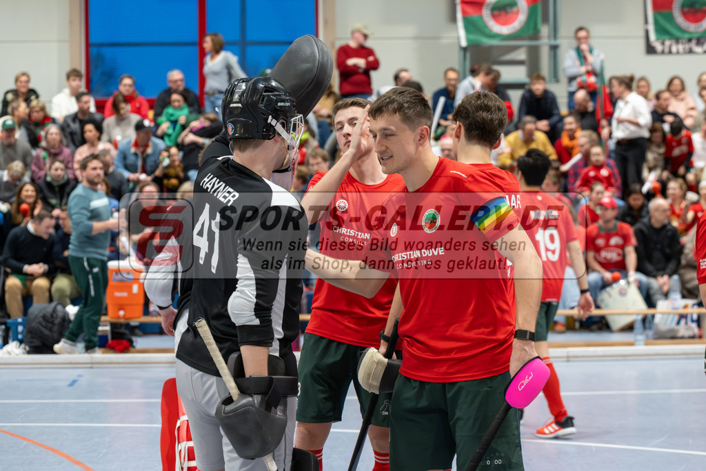 SFE_20260131_0044 | Mönchengladbach, Deutschland, 31.01.26: Hallenhockey 1. Bundesliga Herren Playoff zwischen Crefelder HTC - UHC Hamburg im GHTC Halle am 31.01.2026 in Mönchengladbach, Deutschland. (Foto von Stephan Fehrmann)Mönchengladbach, Germany, 31.01.26: Hallenhockey 1. Bundesliga Herren Playoff between Crefelder HTC - UHC Hamburg in GHTC Halle at 31.01.2026 in Mönchengladbach, Deutschland. (Foto from Stephan Fehrmann)