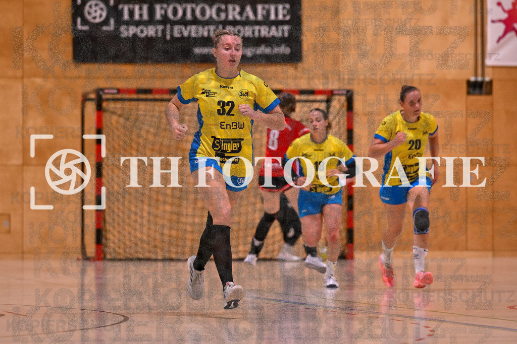 GER, SG Maulburg/Steinen - SV Allensbach 2, Frauen-Handball, Oberliga Suedbaden, 1. Spieltag, Saison 2024/2025, 28.09.2024 | Marlene Scherer (SV Allensbach 2, #32)GER, SG Maulburg/Steinen - SV Allensbach 2, Frauen-Handball, Oberliga Suedbaden, 1. Spieltag, Saison 2024/2025, 28.09.2024Foto: TH Fotografie/Thomas Hess
