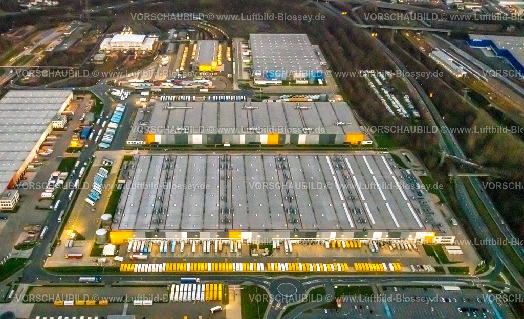 Dortmund230102790 | Luftbild, Logistikpark Westfalenhütte, Amazon Logistik, Decathlon Logistik, DHL Logistik, Borsigplatz, Dortmund, Ruhrgebiet, Nordrhein-Westfalen, Deutschland