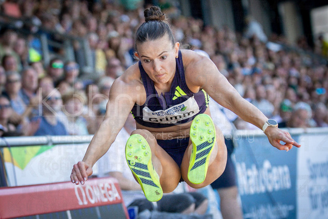 Multisport Event; Ratingen, 28.06.2026 | RATINGEN, GERMANY - JUNE 28, 2026 : Vanessa Grimm (GER / Germany) competing in the heptathlon’s long jump during the Multisport Event at Stadion Ratingen on June 28, 2026 in Ratingen, Germany.