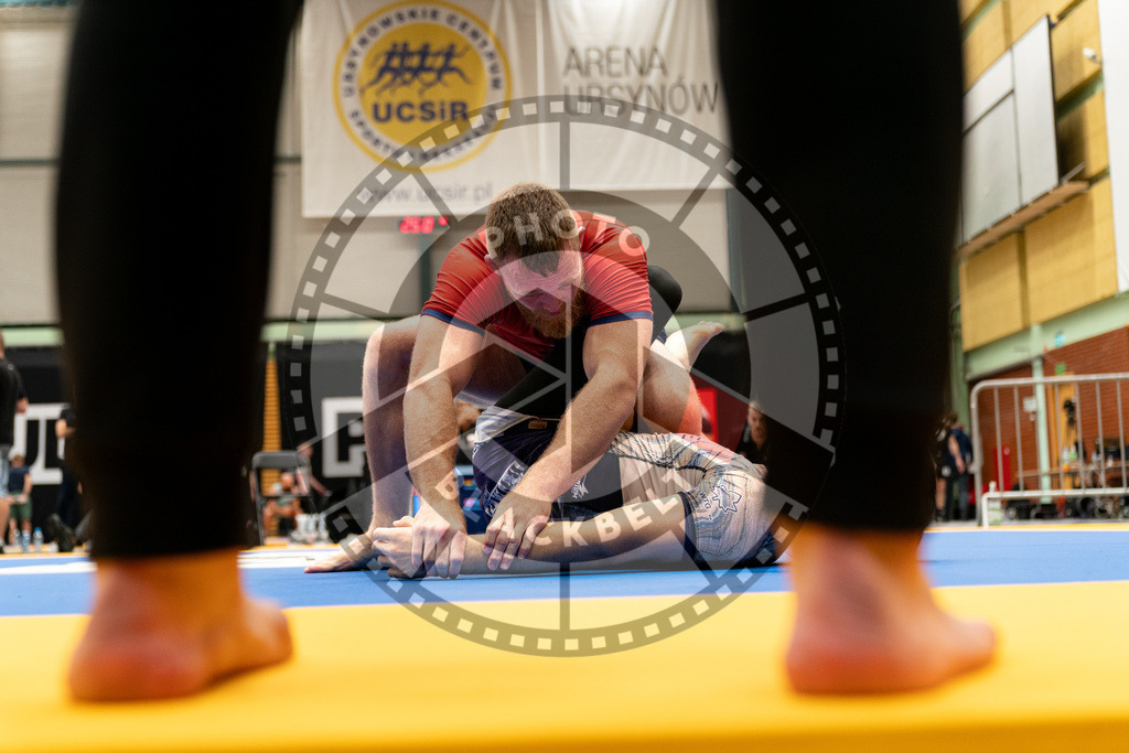 20230916PBB7336 | Fighters compete during the grappling tournement ADCC Trials (European, Middle East and African Championship) in Warsaw, Poland, on September 16, 2023.