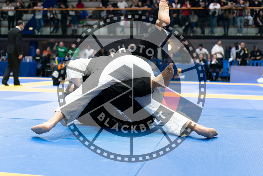 20240119PBB2743 | Fighters compete during the IBJJF European Championship in Paris, France, on January 19, 2024.