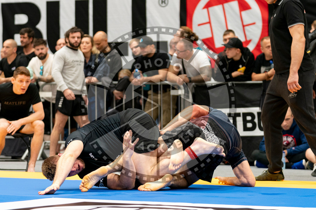 20230916PBB0994 | Fighters compete during the grappling tournement ADCC Trials (European, Middle East and African Championship) in Warsaw, Poland, on September 16, 2023.