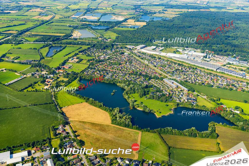 Luftbild Vs Google Maps  Weding  Handewitt -Das Luftbild wurde 2025 vom UL-Flugzeug heraus erstellt ( keine Drohnenluftbilder ) - Hochauflösende Luftaufnahme -Nicht vergleichbar mit Google Maps oder Satelittenbilder- Die Geschenkidee !Mit Lizenz und Bildrechte bestellbar