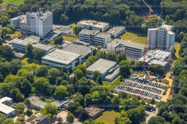 Dortmund220704931 | Luftbild, Bfw Berufsförderungswerk Dortmund, Hacheneyer Straße, Baustelle für neues Parkhaus, Hacheney, Dortmund, Ruhrgebiet, Nordrhein-Westfalen, Deutschland