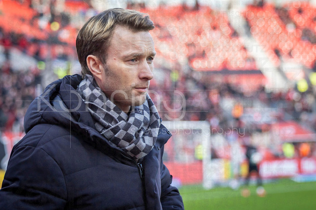 German Bundesliga, Bayer 04 Leverkusen vs. SV Werder Bremen, 24.01.2026 | LEVERKUSEN, GERMANY - JANUARY 24: Simon Rolfes (Geschäftsführer Sport Bayer 04 Leverkusen) before the game during the German Bundesliga match on gameday 19 between Bayer 04 Leverkusen vs. SV Werder Bremen at BayArena on January 24, 2026 in Leverkusen, Germany. DFL REGULATIONS PROHIBIT ANY USE OF PHOTOGRAPHS AS IMAGE SEQUENCES AND/OR QUASI-VIDEO.