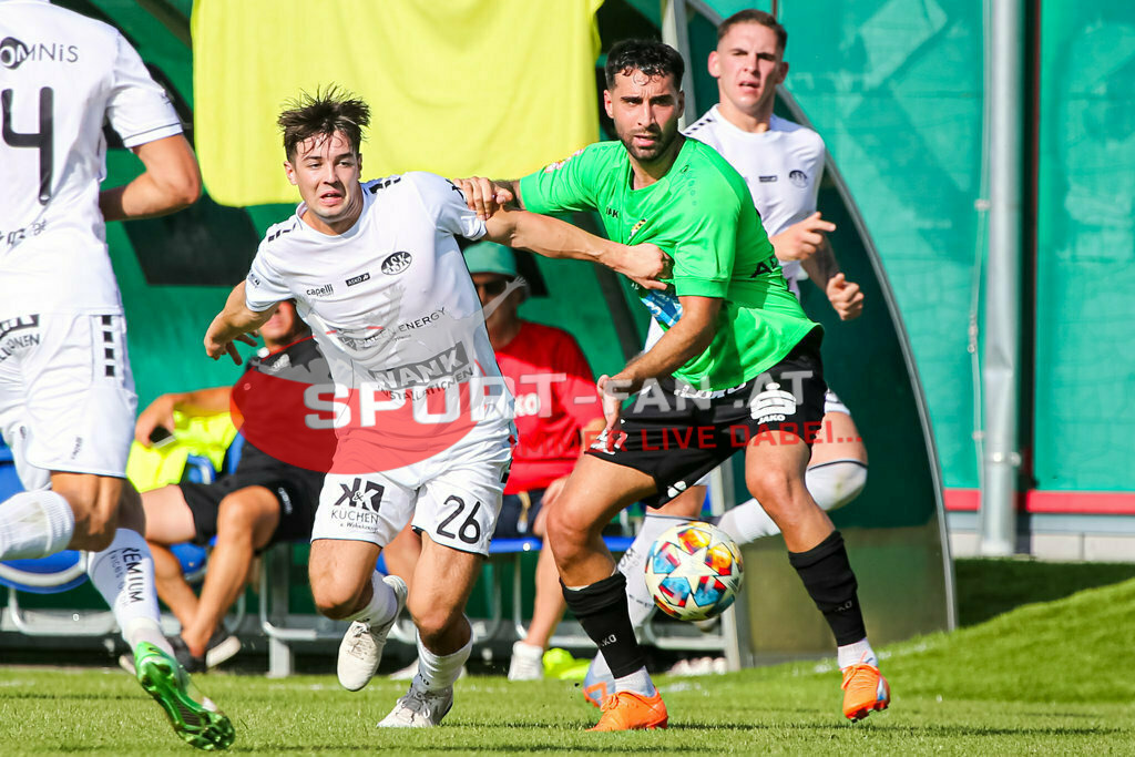 ASK Klagenfurt - SC Weiz 2:3, Kärntner Liga 3. Runde | Val Cernos (ASK Klagenfurt #26) ASK Klagenfurt - SC Weiz 2:3 am 13.08.2023 in Klagenfurt
(ASK Sportzentrum Fischl), Austria, (Photo by Ernst Krawagner sport-fan.at) - Realisiert mit Pictrs.com