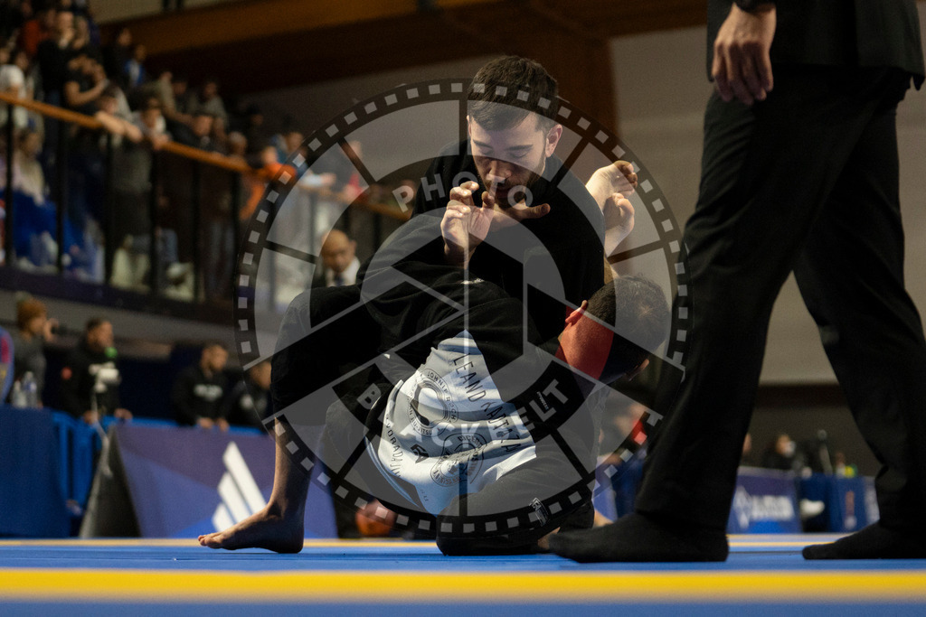 20240119PBB0502 | Fighters compete during the IBJJF European Championship in Paris, France, on January 19, 2024.
