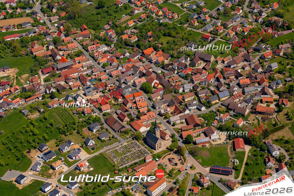 Das Luftbild der Stadt Hetzles wurde 2019 vom Flugzeug heraus erstellt (keine Drohne) Aufnahmehöhe ca.400 Meter- hohe Auflösung- beste Druck-Qualität garantiert!