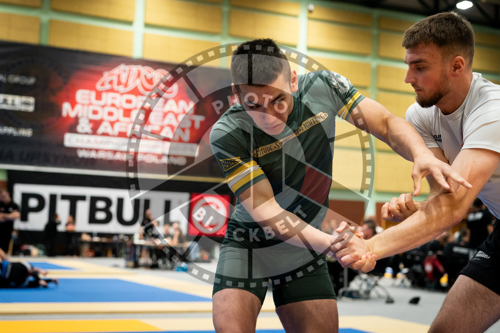 20250906PBB3775 | Fighters compete during the ADCC European Trials  competition in Warsaw, Poland, on September 6, 2025.